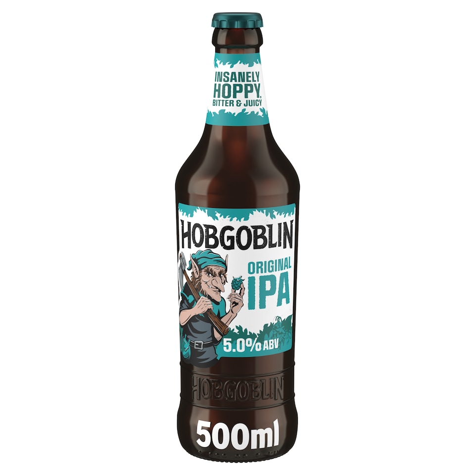 image 1 of Hobgoblin IPA Ale Beer Bottle 500ml