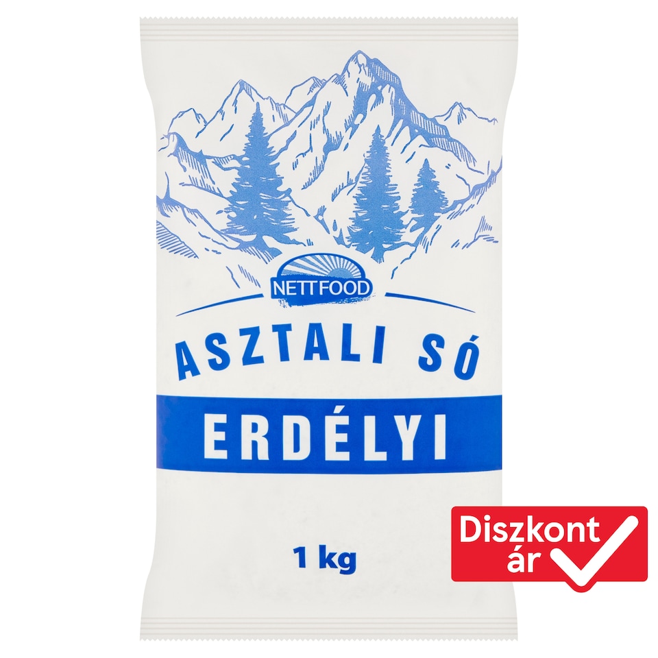 Nett Food erdélyi asztali só 1 kg
