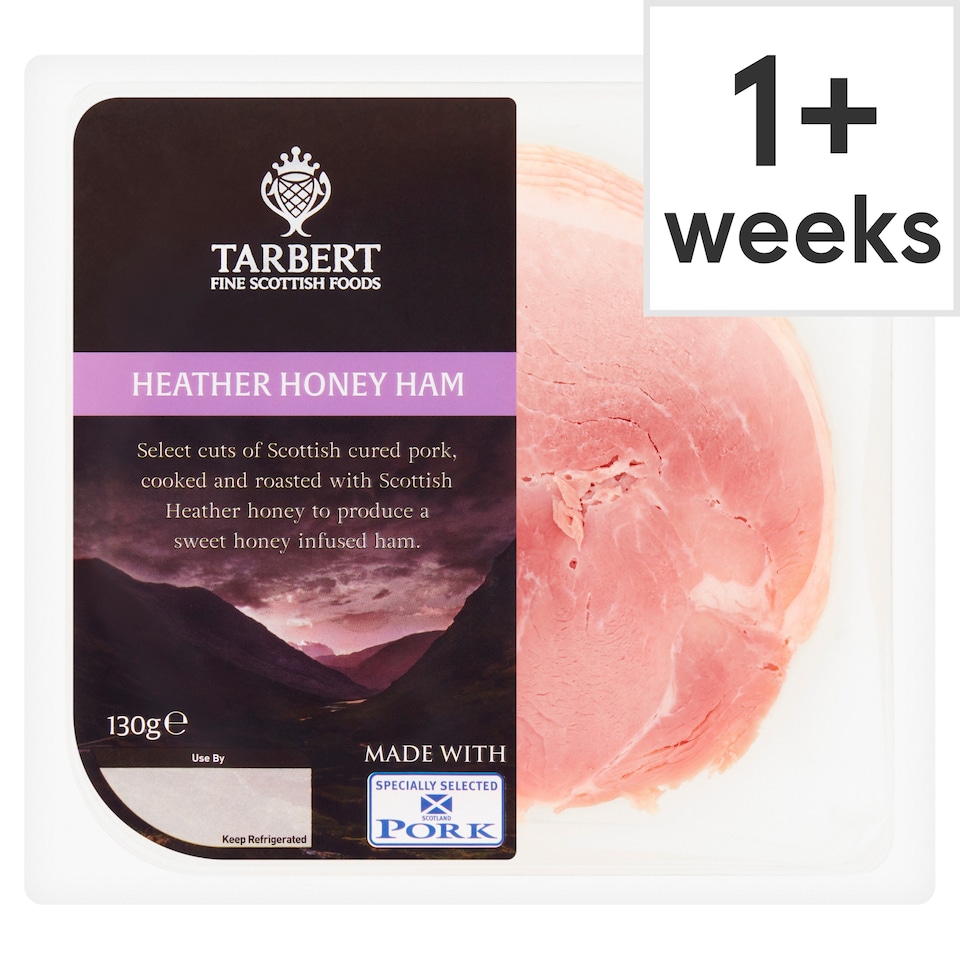 Tarbert Fine Sliced Heather Honey Ham 130G