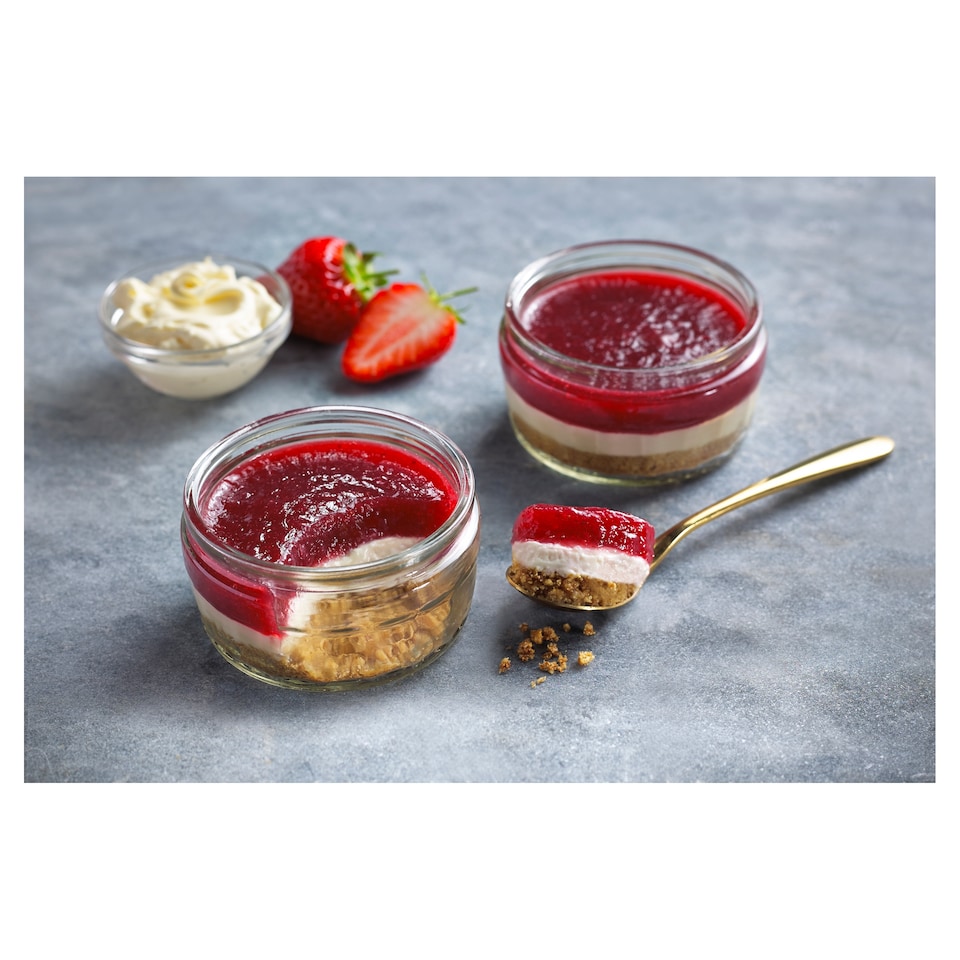 image 1 of Gu Cheesecake - Wild Strawberry & Clotted Cream 2 x 87g