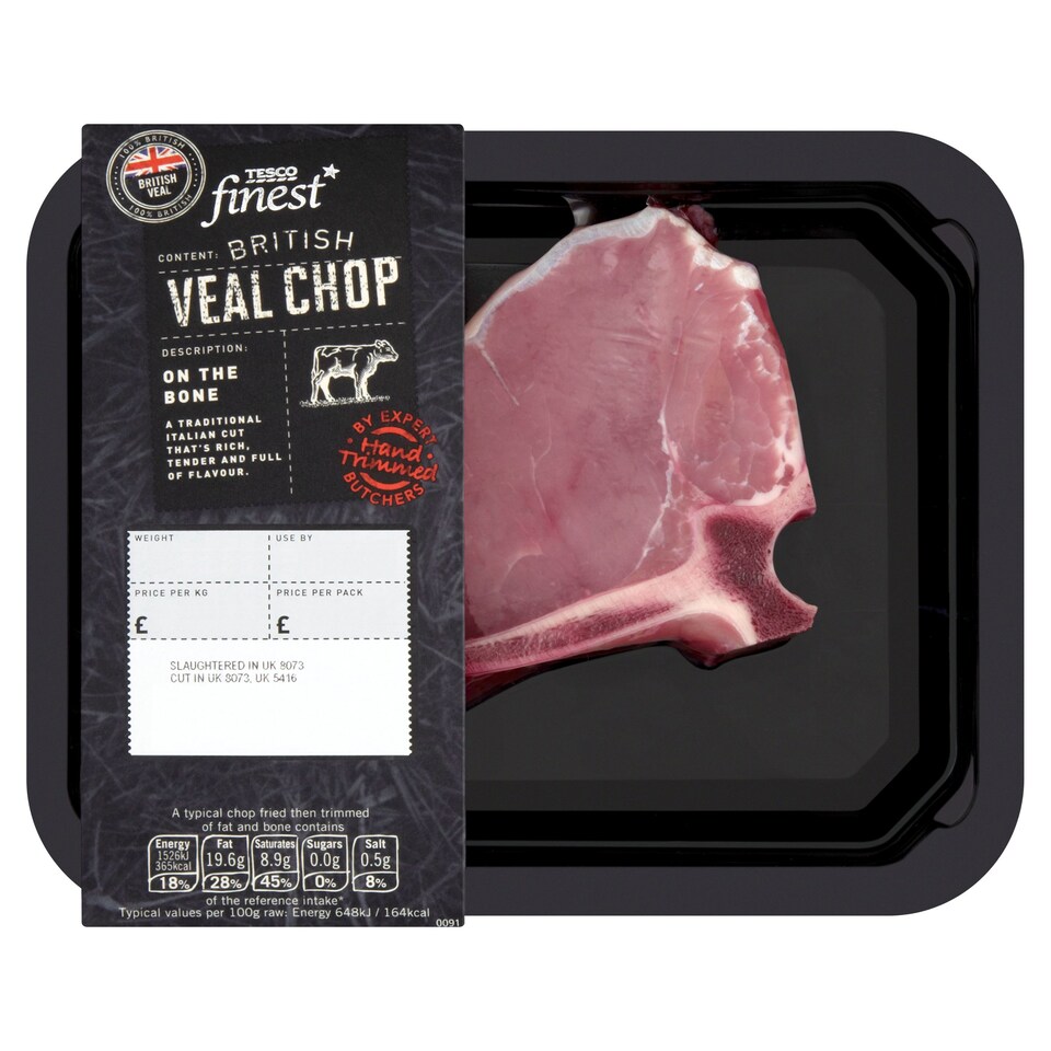 Tesco Finest Veal Chop Tesco Groceries