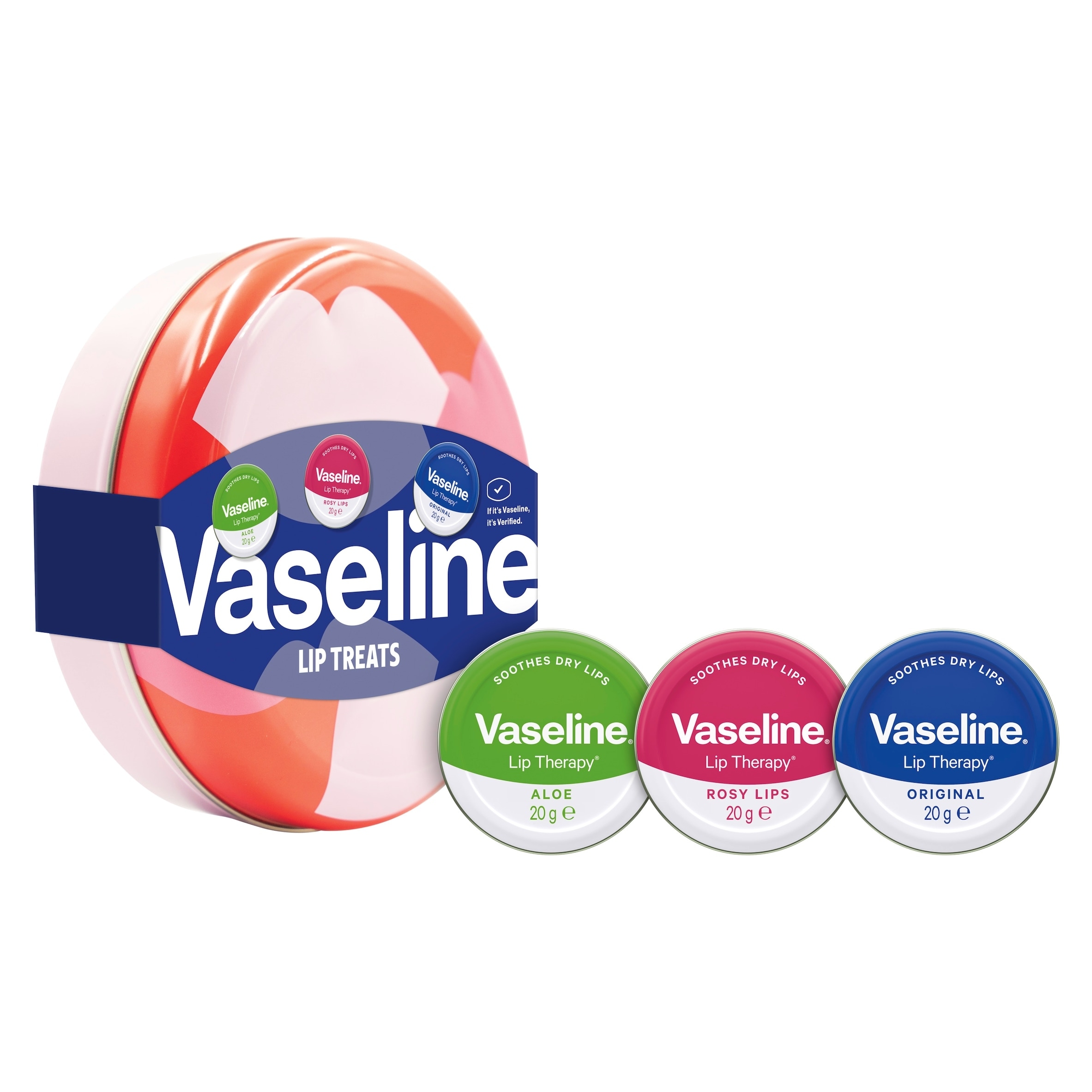 Vaseline Lip Treats Tin Gift Set