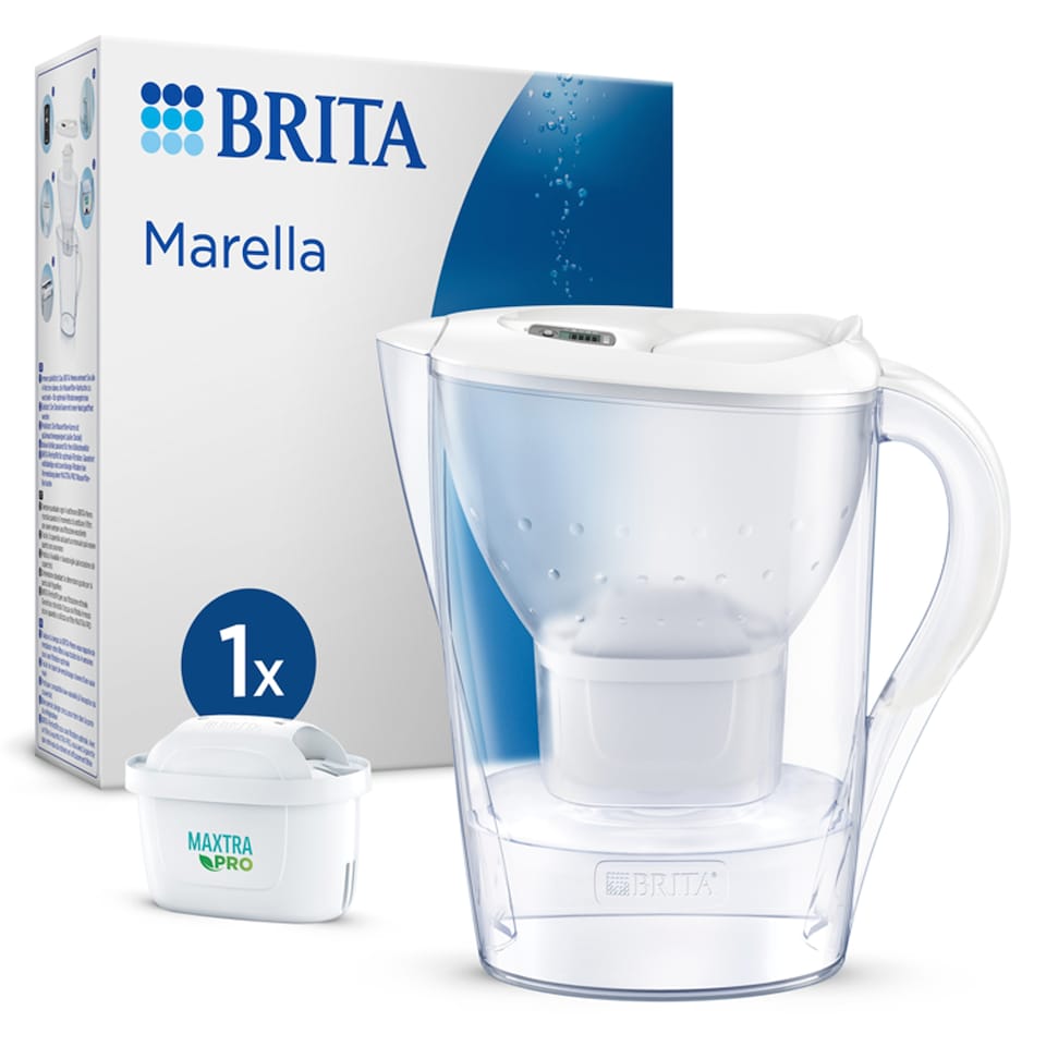 image 1 of Brita Maxtra Pro Marella C/White Filter Jug 2.4L