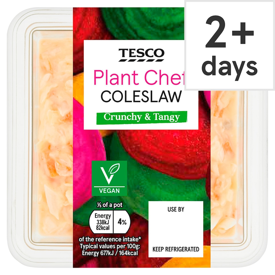 Tesco Plant Chef Coleslaw 250g