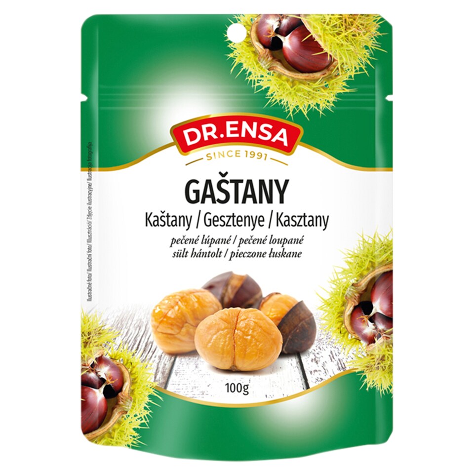 Dr. Ensa Roasted Peeled Chestnuts 100 g