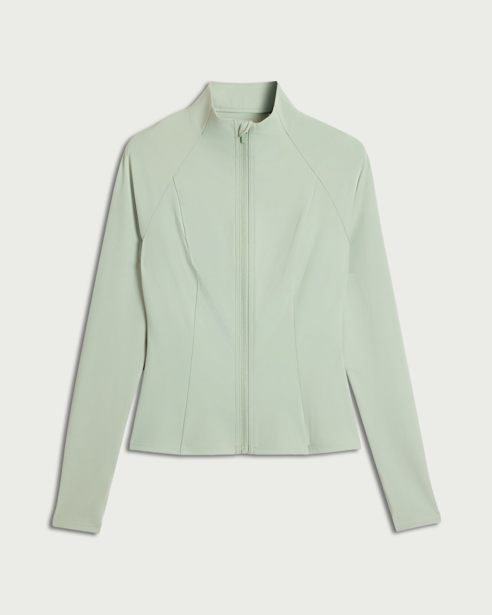 image 1 of F&F Active EVERYHOUR Zip Up Jacket in Teal