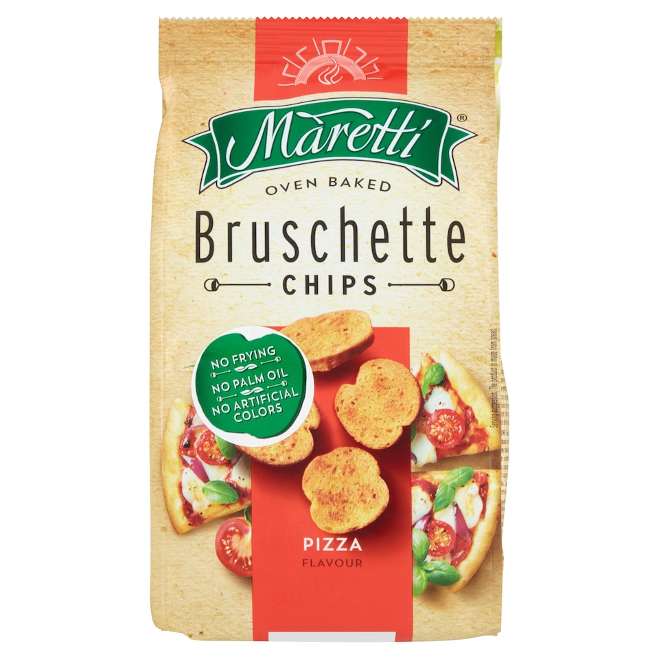 Maretti Baked Bread Circles with Pizza Flavour 70 g
