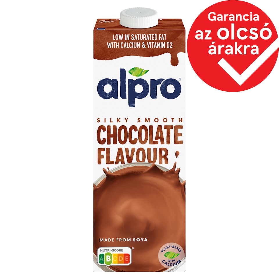 Alpro csokoládéízű szójaital hozzáadott kalciummal és vitaminokkal 1 l 