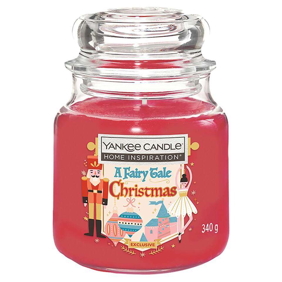 YANKEE CANDLE MEDIUM FAIRYTALE CHRISTMAS 340g Tesco Groceries