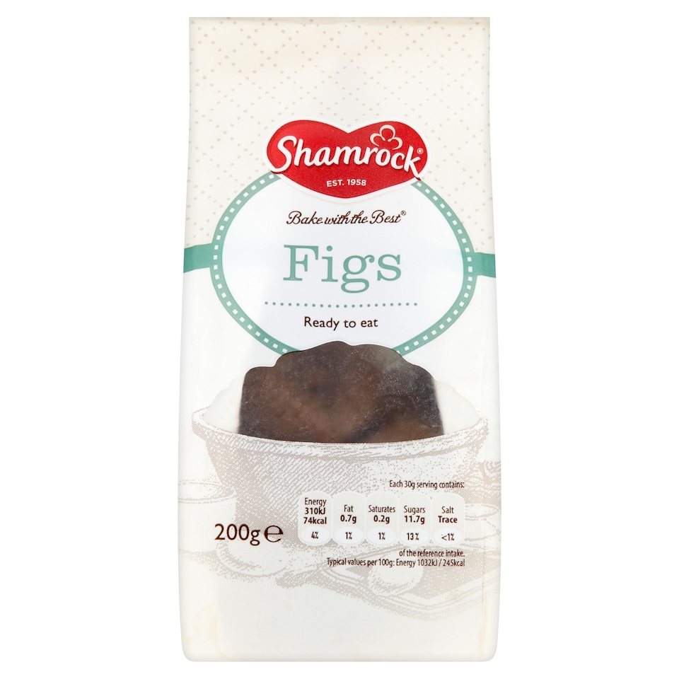 Shamrock Dried Figs 200G