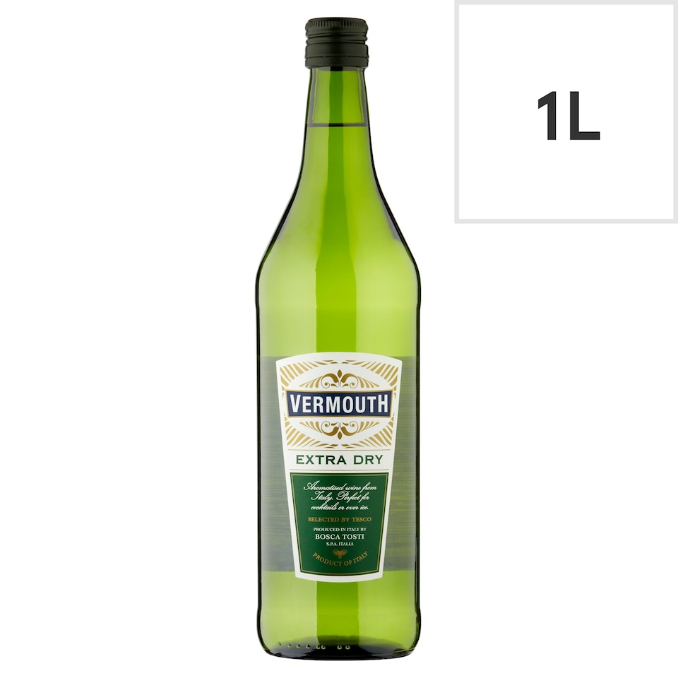 image 1 of Tesco Extra Dry Vermouth 1Ltr
