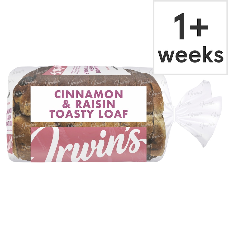 Irwin's Together Cinnamon & Raisin Toasty Loaf 400G
