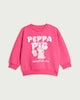 image 3 of Peppa Pig Cotton Rich Printed Sweatshirt in Pink