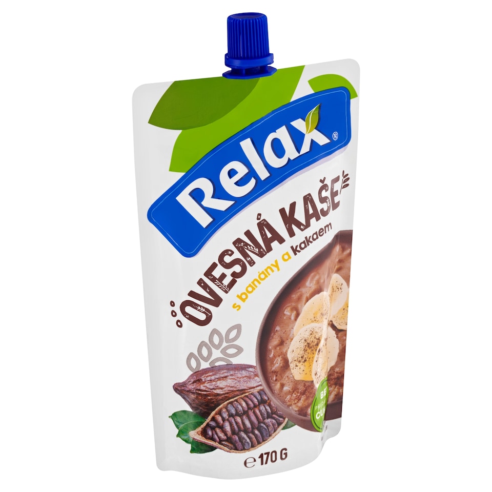 image 1 of Relax Oatmeal with Banana, Apple, Yogurt and Cocoa 170 g