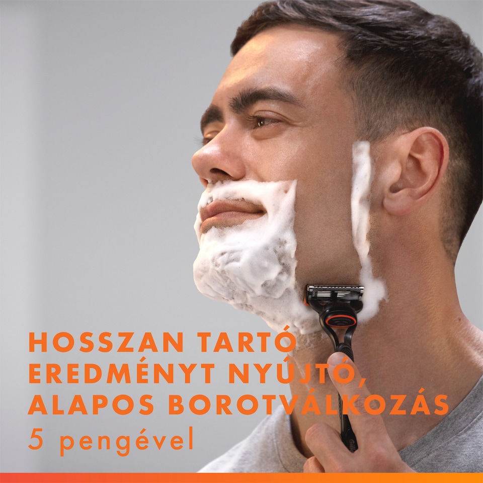 Gillette Fusion5 Férfi Borotva, 1 db Gillette 5 Pengés Borotva, Borotvabetétek, Precíziós Nyíró  1. kép