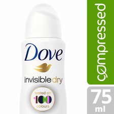 Dove Invisible Dry Antiperspirant Deodorant Compressed 75Ml