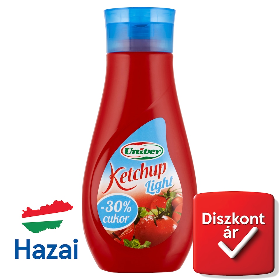 Univer Light ketchup 460 g  1. kép