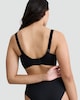 image 3 of F&F Floral Embroidered Full Cup Bra in Black