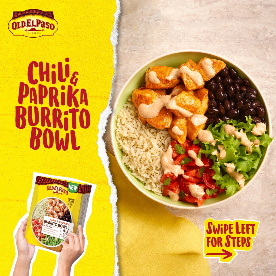 image 1 of Old El Paso Kit Chilli & Paprika Burrito Rice 240G
