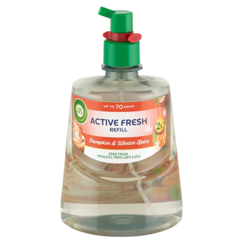 Air Wick Active Fresh Fűszeres Sütőtök Varázs utántöltő 228 ml