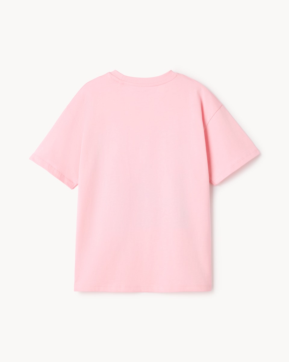image 1 of K-Pop Demon Hunters Pure Cotton T-Shirt in Pink