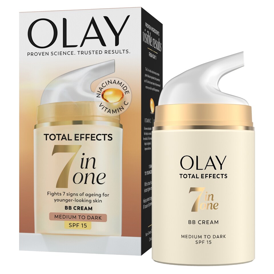 image 1 of Olay Total Effects Bb Cream Medium 50Ml