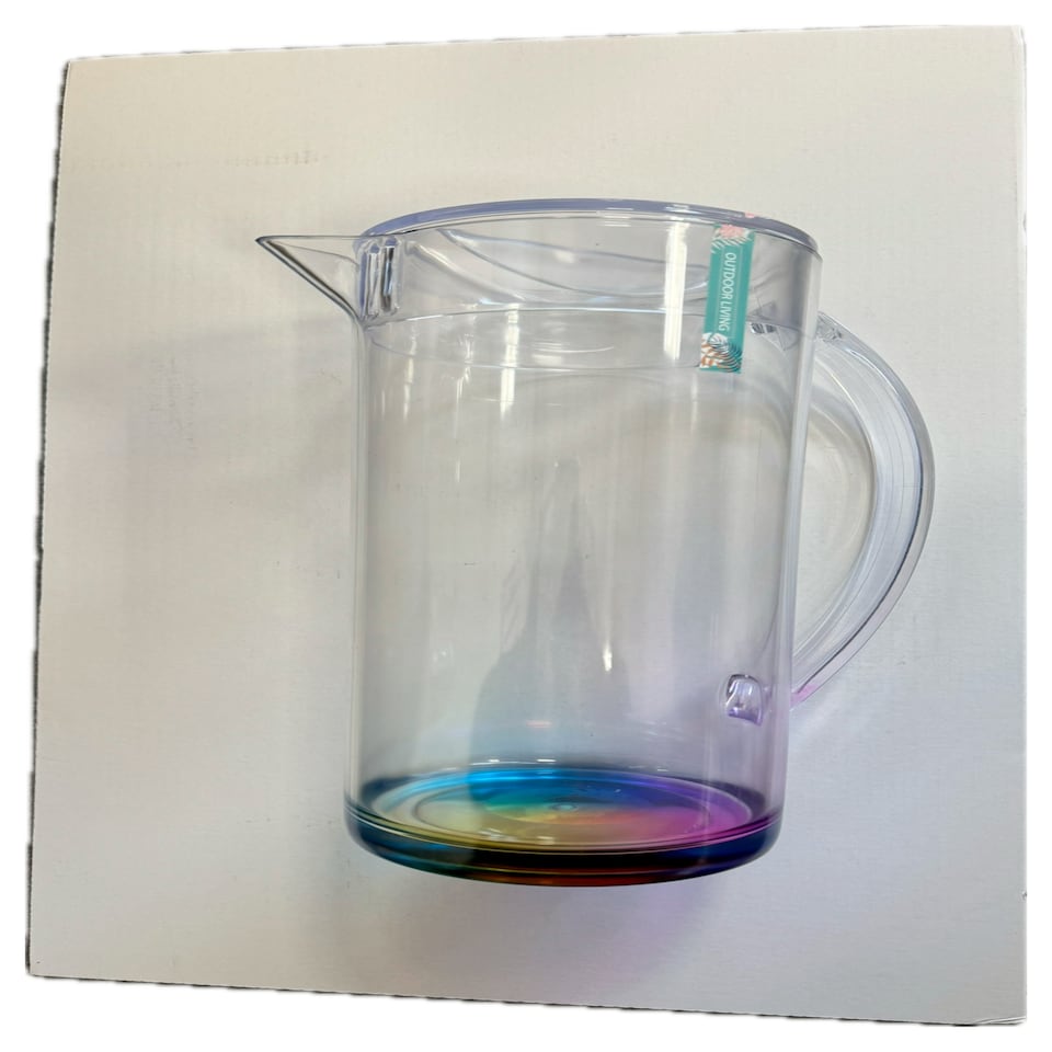 Outdoor Living Rainbow Plastic Jug