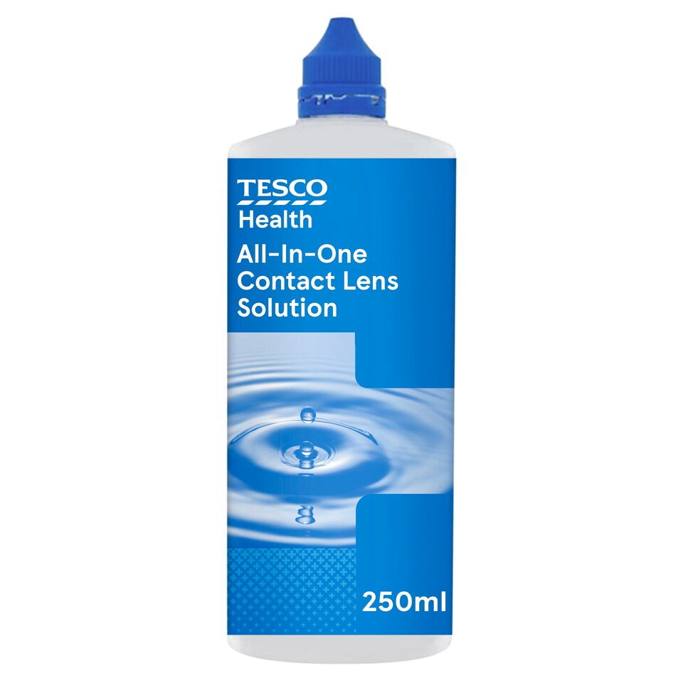 Tesco Health All-In-One Contact Lens Solution 250ml