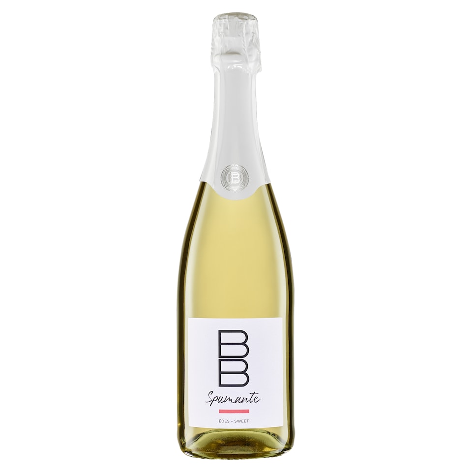 BB Spumante édes, fehér muskotály pezsgő 9,5% 0,75 l