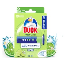 Duck Fresh Discs Toilet Freshener - Lime 36ml