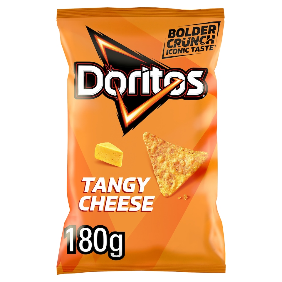 image 1 of Doritos Tortilla Chips Tangy Cheese Sharing Bag Crisps 180g
