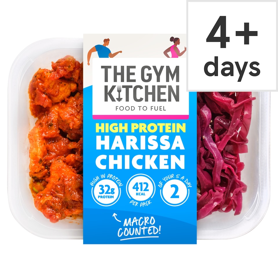 image 1 of The Gym Kitchen Harissa Chicken 400G