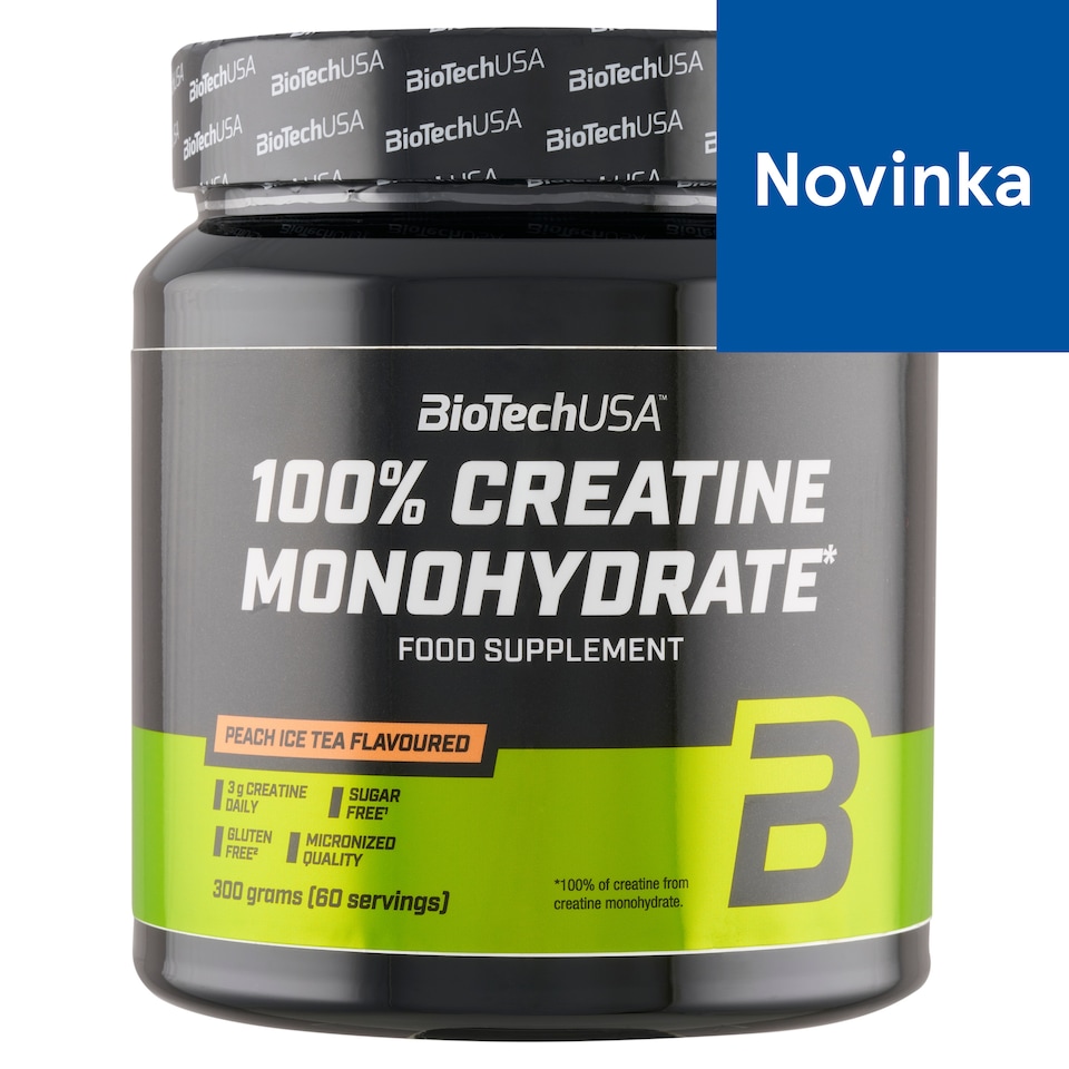 image 1 of BioTechUSA 100% Creatine Monohydrate Food Supplement 300 g