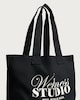 image 2 of F&F Active Wellness Studio Tote Bag in Black
