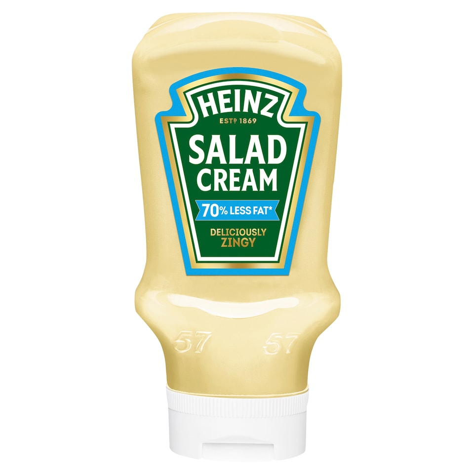 image 1 of Heinz 70% Less Fat Salad Cream 415g