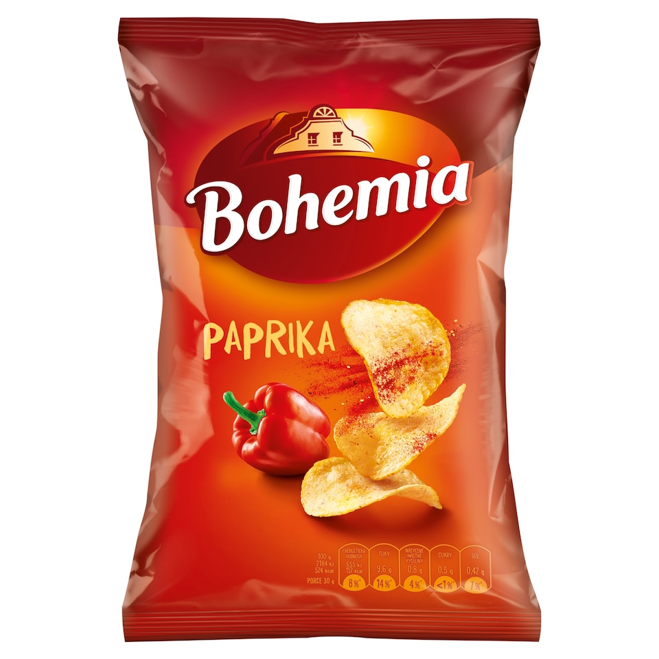 Bohemia Chips paprika 60g