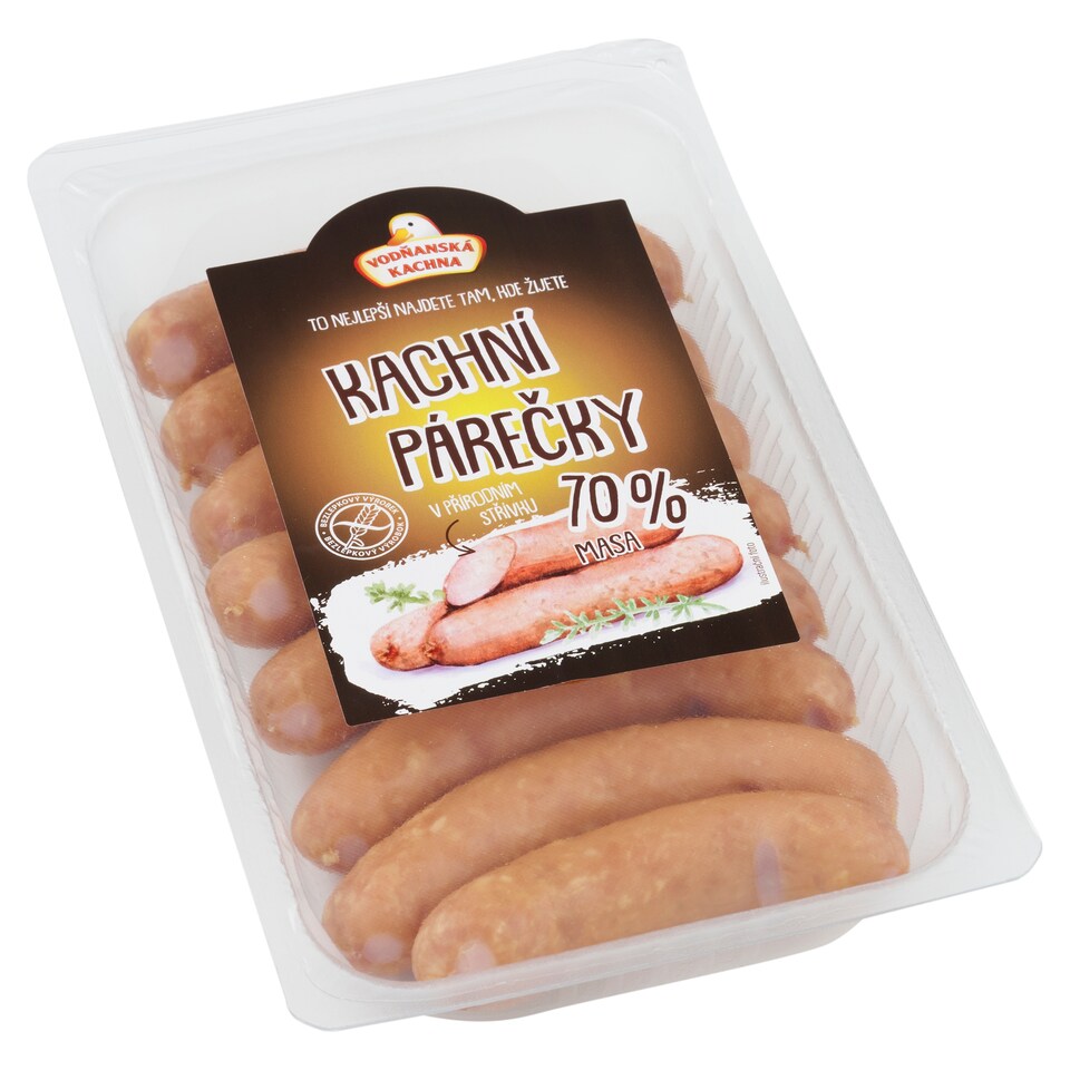 Vodňanská Kachna Kachní párečky 0,250kg