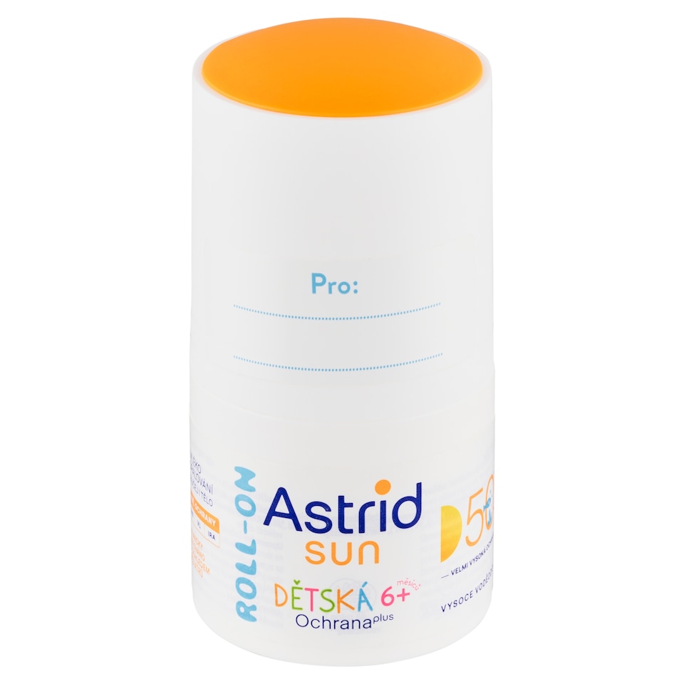 image 1 of Astrid Sun Children's Sunscreen Roll-On SPF 50+ 50ml
