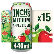 Inch's Medium Apple Cider Can 15x440ml