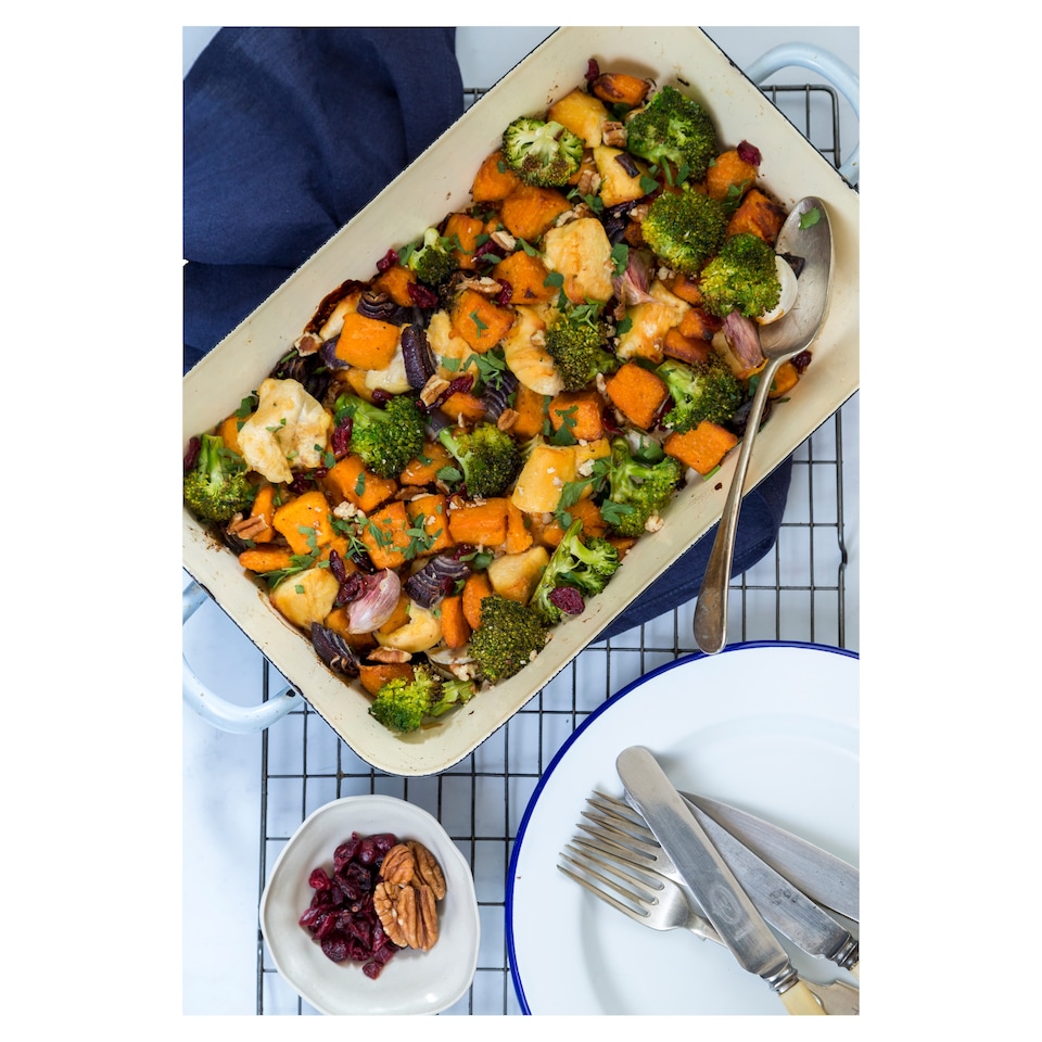 image 1 of Strong Roots Garlic Roasted Sweet Potato 500G