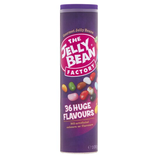 Jelly Beans Tube 36 Gourmet Flavours 100G Tesco Groceries