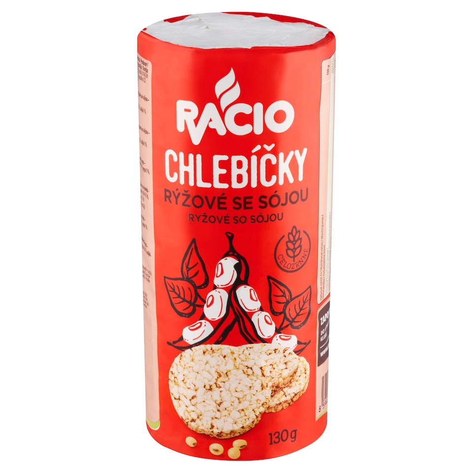 Obrázek 1 pro produkt Racio Chlebíčky rýžové se sójou 130g