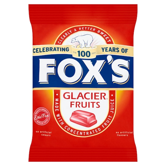 Fox's Glacier Fruits 200G Tesco Groceries
