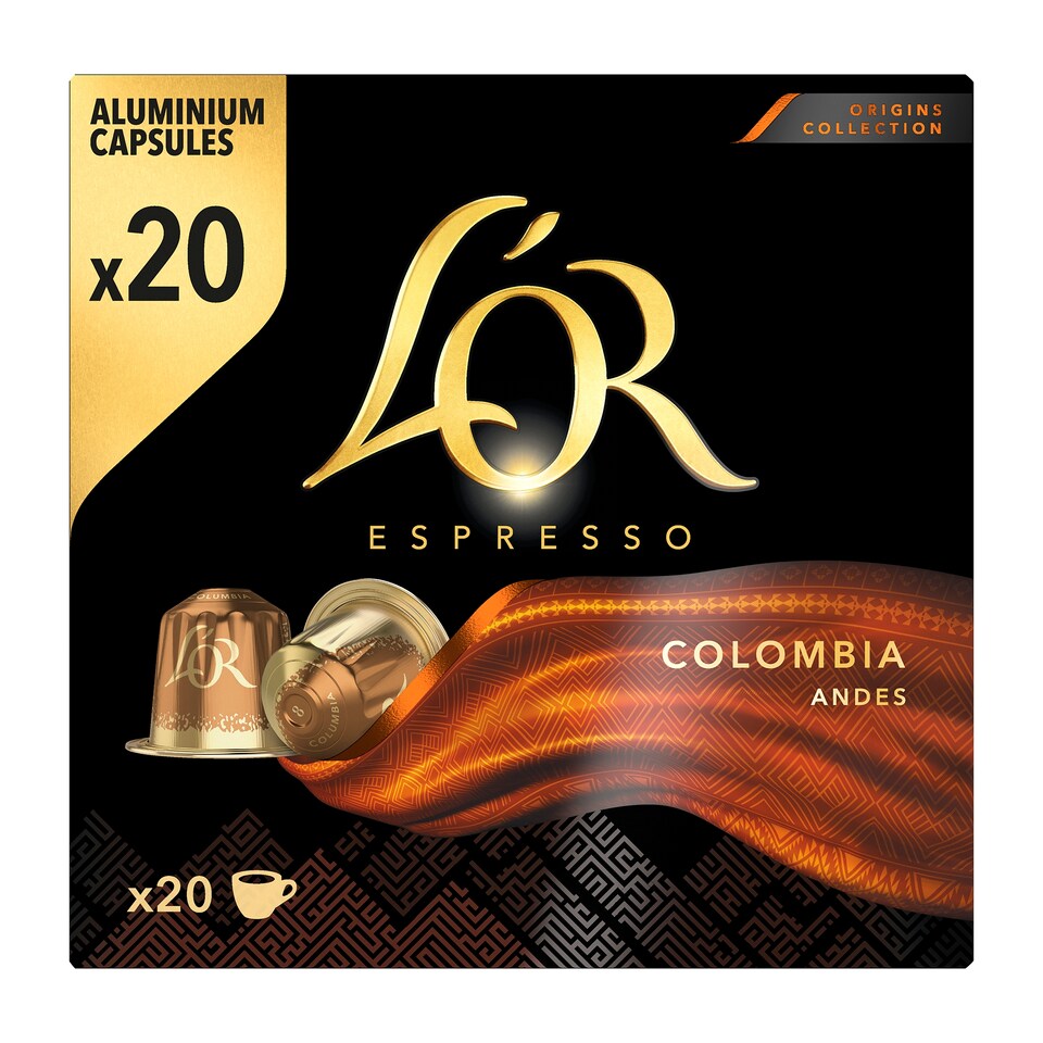 image 1 of L'or Espresso Colombia 20 Capsules 104G