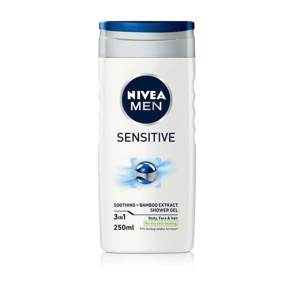 image 1 of NIVEA MEN Sensitive Shower Gel 250ml