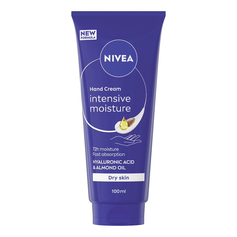 NIVEA Almond Oil & Shea Butter Intensive Hand Cream Dry Skin 100ml