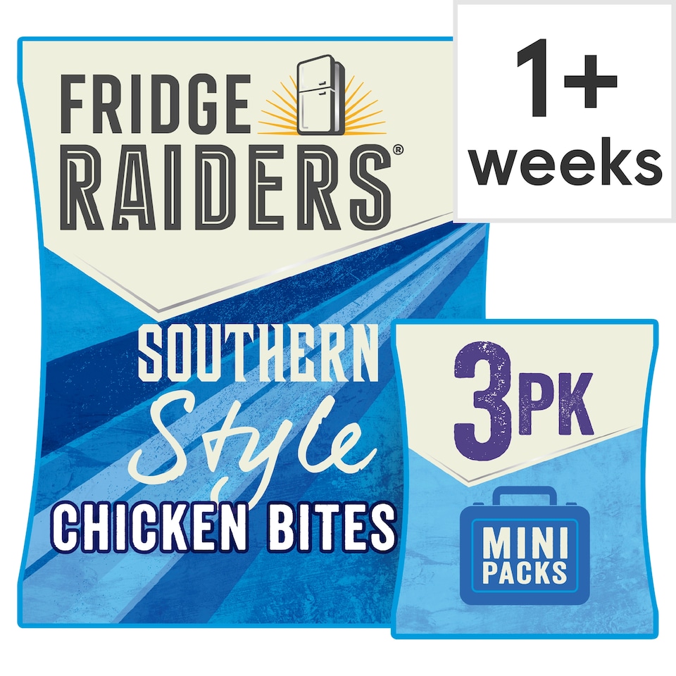 Fridge Raiders Southern Style Chicken Bites 3X22.5G