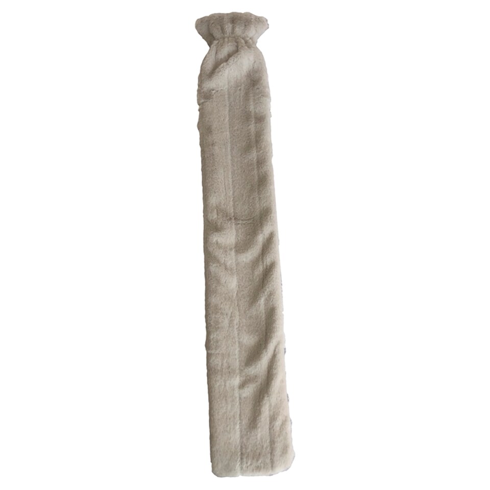 Tesco Silver Long Hot Water Bottle