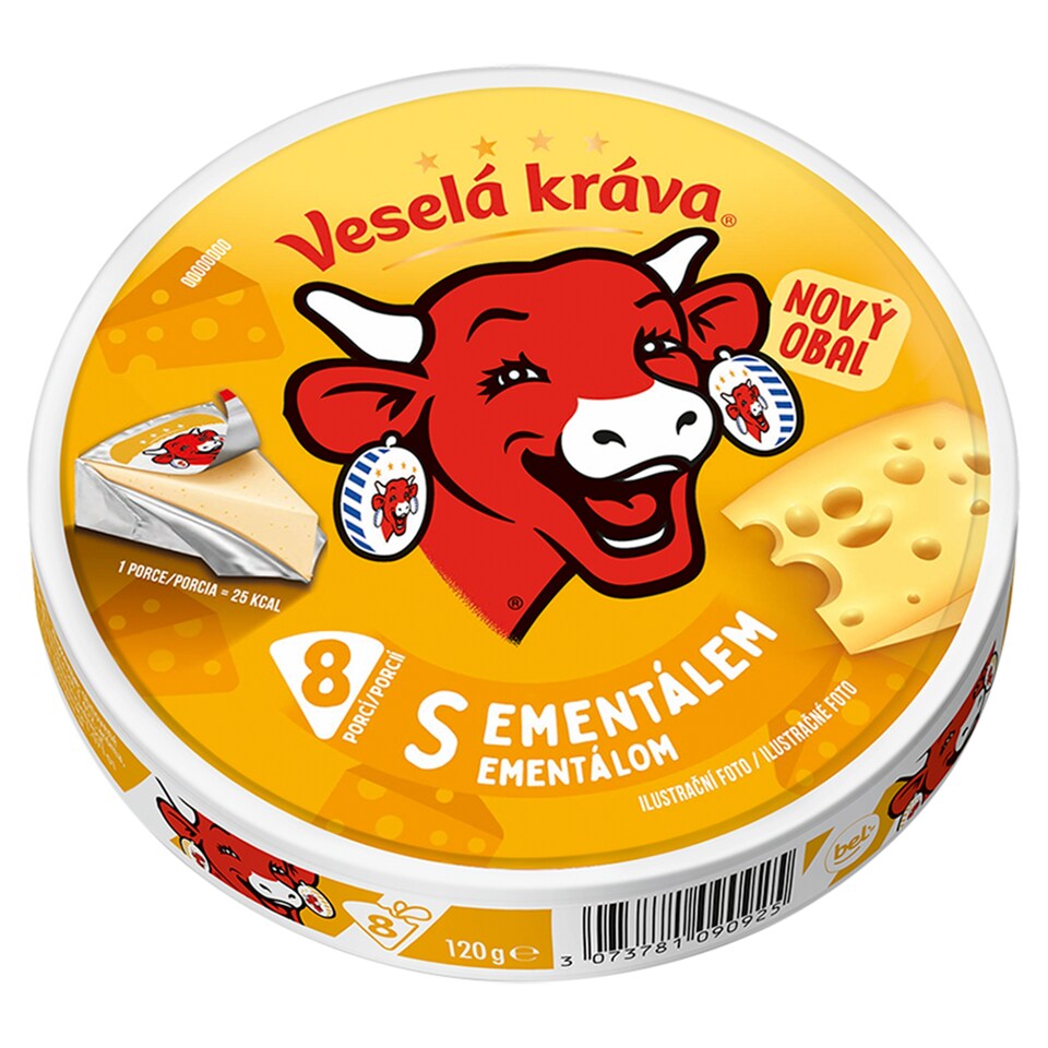 Veselá kráva s ementálom 120 g