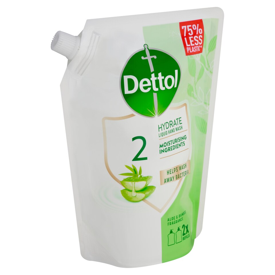 Dettol Tekuté mýdlo aloe & bambus 500ml